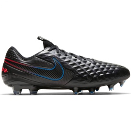 Ghete de fotbal Nike Tiempo Legend 8 Elite Fg M AT5293-090 negru negru Ghete de fotbal Nike Tiempo Legend 8 Elite Fg M AT5293-090 negru negru