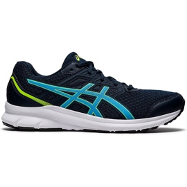 Pantofi bărbați Asics Jolt 3 bleumarin 1011B034 400 albastru marin albastru verde