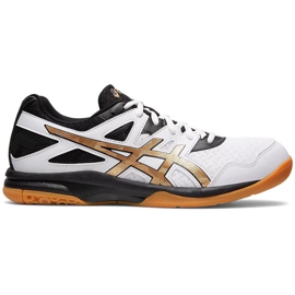 Pantofi bărbați Asics Gel-Task 2 alb-negru-auriu 1071A037 102 Pantofi bărbați Asics Gel-Task 2 alb-negru-auriu 1071A037 102