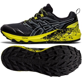 Asics GEL-Trabuco Terra M 1011B029-021 negru gri galben Asics GEL-Trabuco Terra M 1011B029-021 negru gri galben