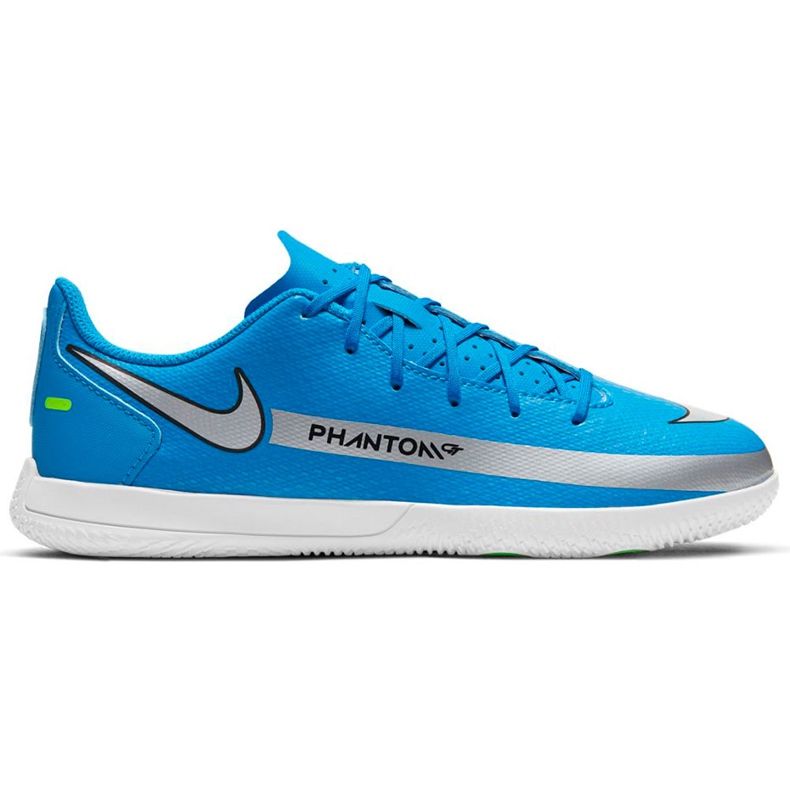 Pantofi de fotbal Nike Phantom Gt Club Ic Jr albastru CK8481 400