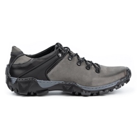 KENT Pantofi de trekking pentru bărbați 116 gri KENT Pantofi de trekking pentru bărbați 116 gri
