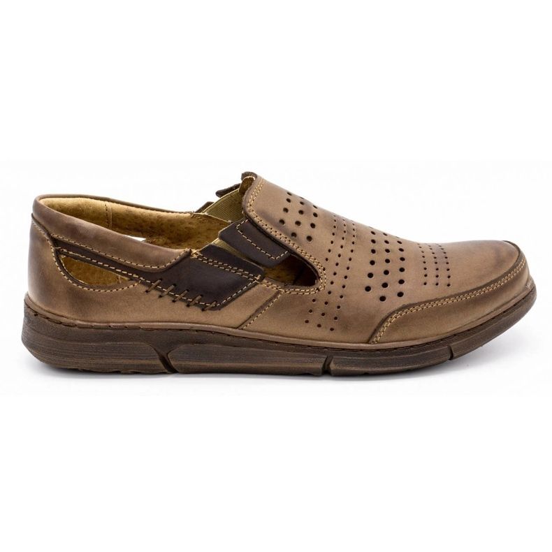 Polbut Încălțăminte de vară pentru bărbați J53 maro
