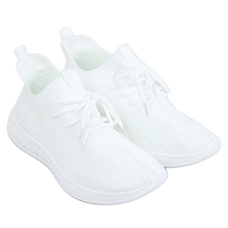 Alb PC01 Șosete albe pantofi sport