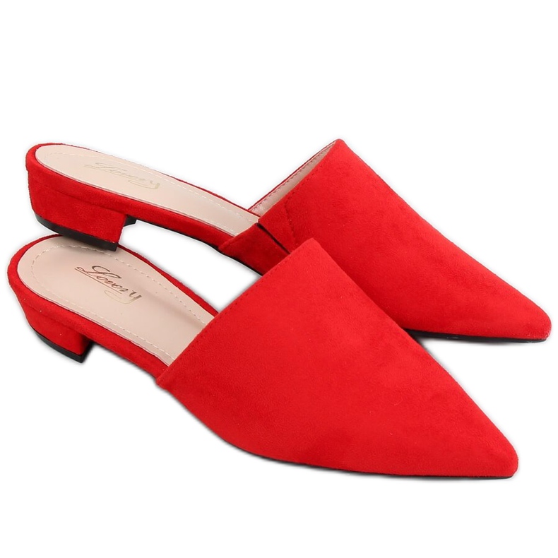Papuci de migdale roșii MM-799 Roșu