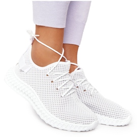PS1 Încălțăminte sport de damă Slip-on White Run Away alb PS1 Încălțăminte sport de damă Slip-on White Run Away alb