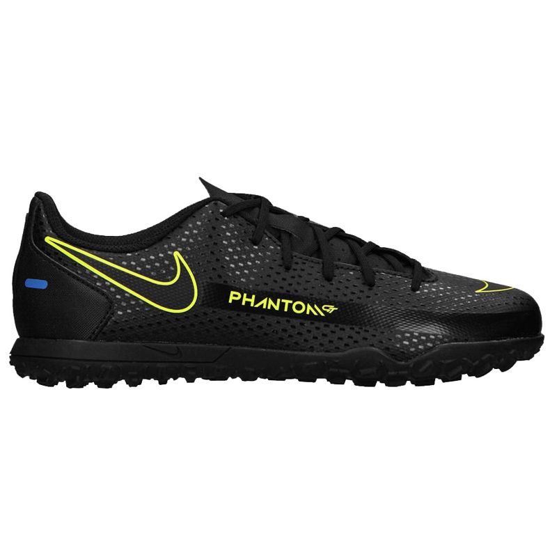 Pantofi de fotbal Nike Phantom Gt Club Tf Junior CK8483 090 negru negru