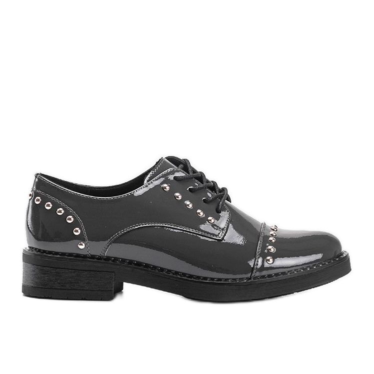 Pantofi cu dantelă gri Kaylyn pentru femei Pantofi cu dantelă gri Kaylyn pentru femei