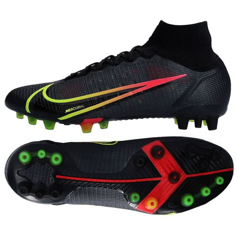 Pantofi de fotbal Nike Mercurial Superfly 8 Elite Ag M CV0956 090 multicolor negru