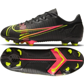Pantofi de fotbal Nike Vapor 14 Academy FG / MG Jr CV0811 090 multicolor negru Pantofi de fotbal Nike Vapor 14 Academy FG / MG Jr CV0811 090 multicolor negru