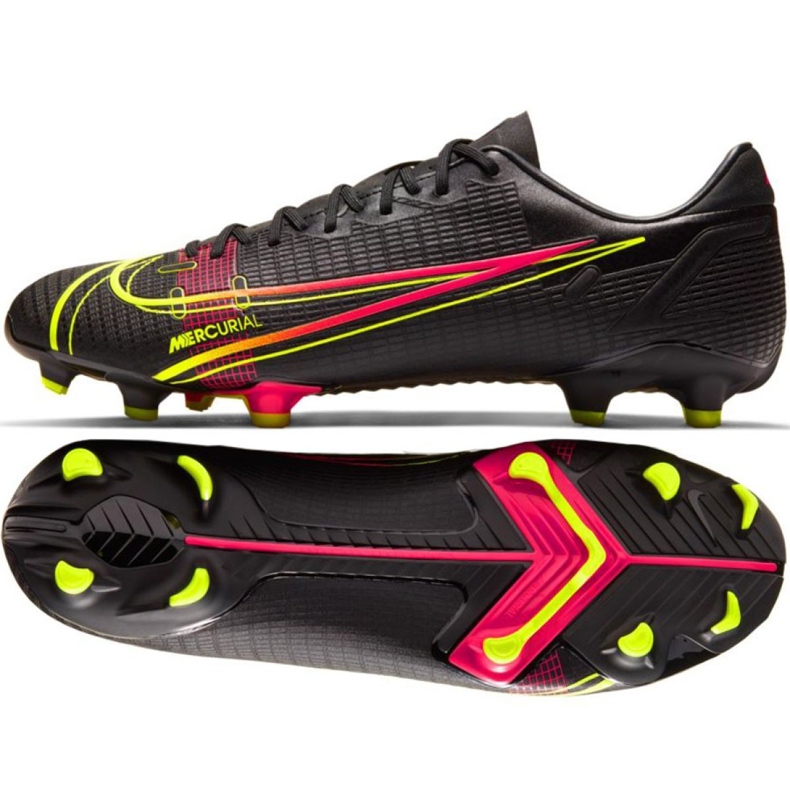 Pantofi de fotbal Nike Mercurial Vapor 14 Academy FG / MG M CU5691 090 multicolor negru