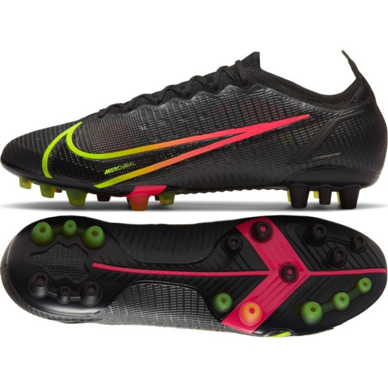 Pantofi de fotbal Nike Mercurial Vapor 14 Elite Ag M CZ8717 090 multicolor negru