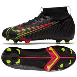 Pantofi de fotbal Nike Mercurial Superfly 8 Academy Mg Jr CV1127 090 negru negru