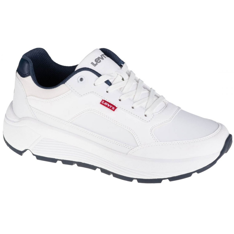 Pantofi Levi's Kesterson M 232804-618-51 alb albastru marin