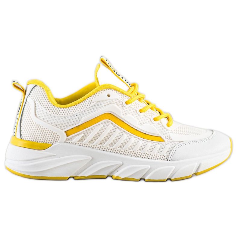 SHELOVET Adidași clasici alb