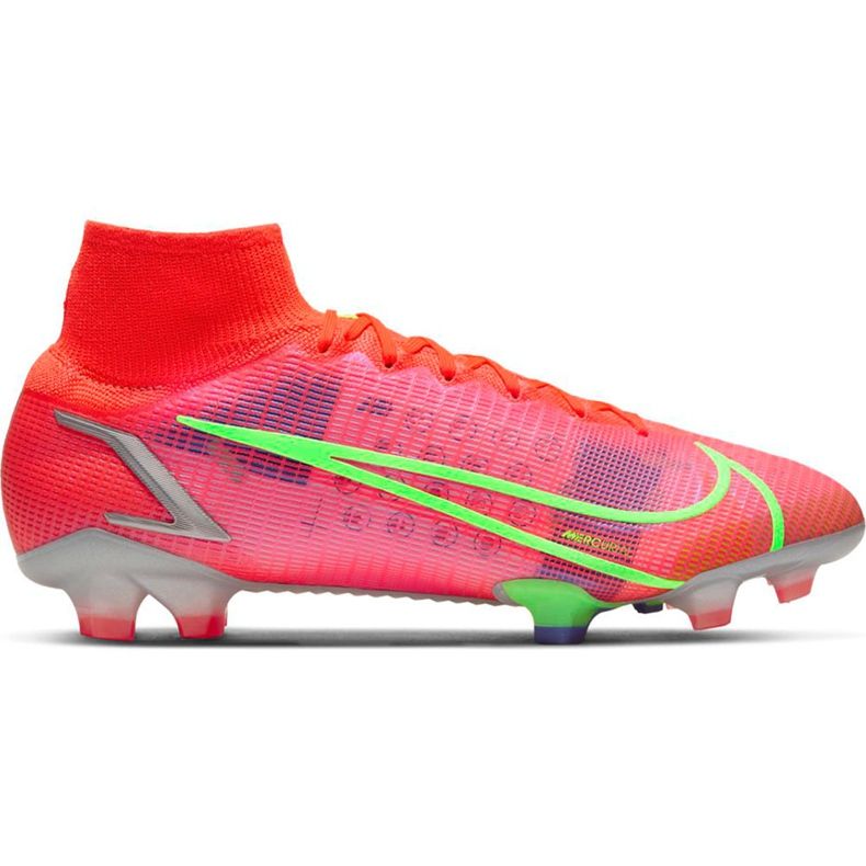 Pantofi de fotbal Nike Mercurial Superfly 8 Elite Fg CV0958 600 roșu roșu