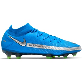 Pantof de fotbal Nike Phantom Gt Elite Dynamic Fit Fg CW6589 400 albastru albastru