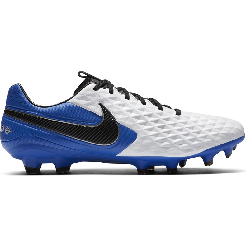Pantofi de fotbal Nike Tiempo Legend 8 Pro Fg AT6133 104 alb alb