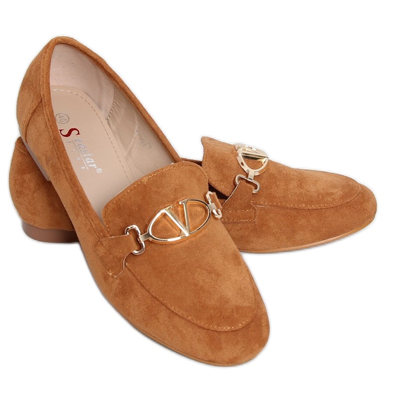 Mocasini de damă Camel T395 Camel maro