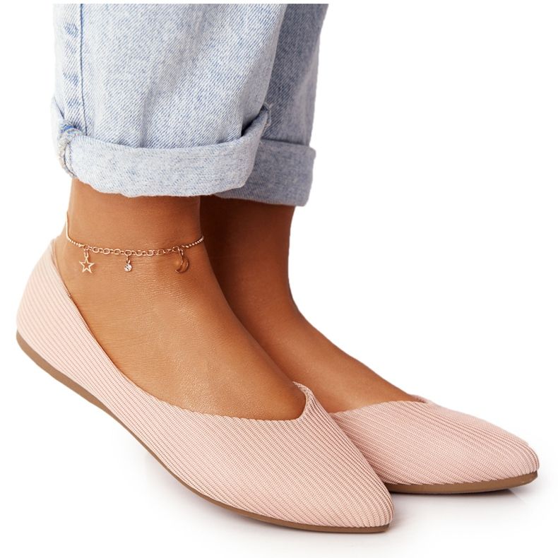 Delicate Ballerina In Spitz Vinceza 2187 Pink roz