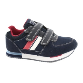 American Club Pantofi pentru copii albastru bleumarin RH24 American Club Pantofi pentru copii albastru bleumarin RH24