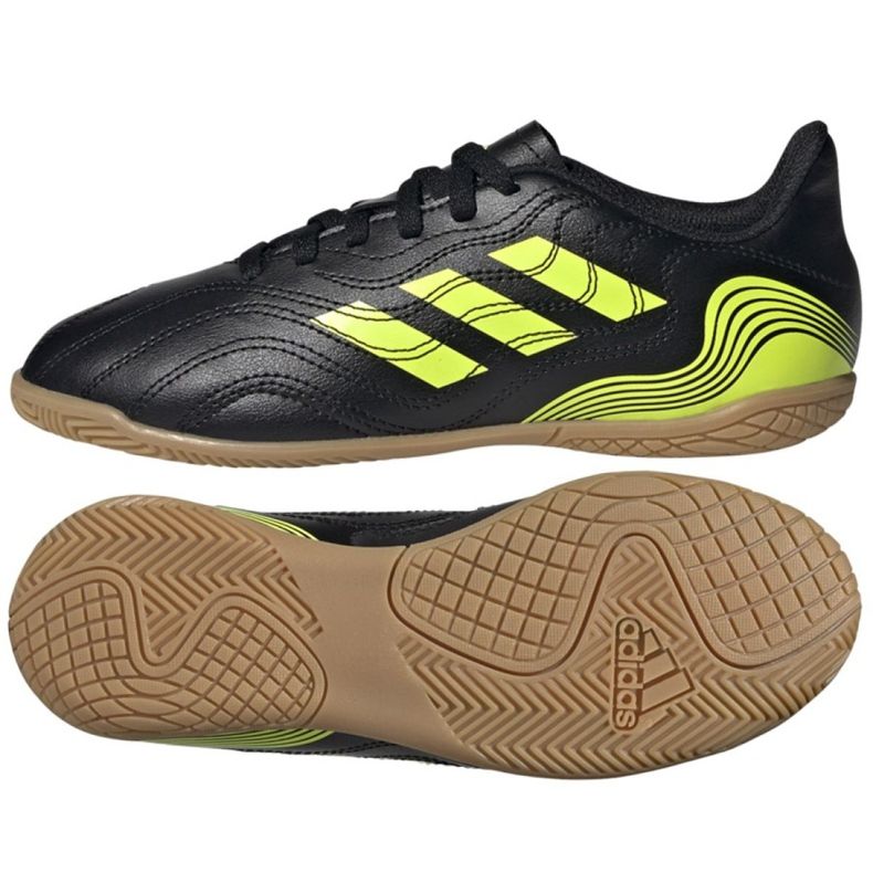 Ghete de fotbal Adidas Copa Sence.4 In Jr FX1973 negru negru Ghete de fotbal Adidas Copa Sence.4 In Jr FX1973 negru negru
