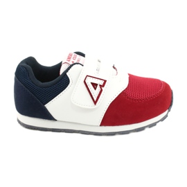 American Club Pantofi sport pentru copii Insert din piele BS01 BS02 RED multicolor American Club Pantofi sport pentru copii Insert din piele BS01 BS02 RED multicolor