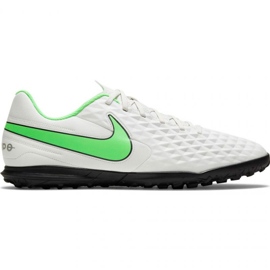 Ghete de fotbal Nike Tiempo Legend 8 Club Tf M AT6109 030 alb alb Ghete de fotbal Nike Tiempo Legend 8 Club Tf M AT6109 030 alb alb