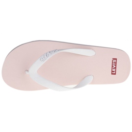 Flip-flops Levi's Dixon 2.0 229817-753-81 alb roz