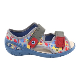 Încălțăminte pentru copii Befado pu 065P162 albastru gri multicolor Încălțăminte pentru copii Befado pu 065P162 albastru gri multicolor