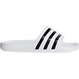 Papuci albi Adidas Adilette Aqua F35539 ['alb negru']