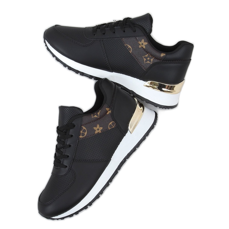 Pantofi sport negri pentru femei J2140 Negru Pantofi sport negri pentru femei J2140 Negru