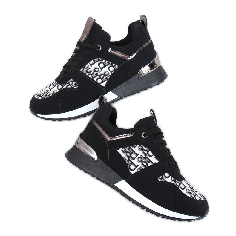 Negru AB835 Pantofi sport negri