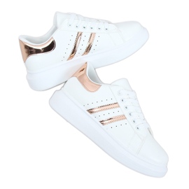 Adidași de damă albi VL139P Champagne
