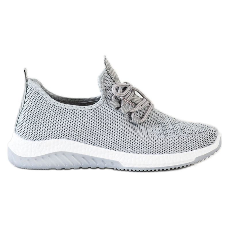 SHELOVET Pantofi sport casual gri