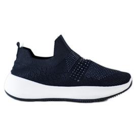Renda Adidași din granit cu cristale albastru Renda Adidași din granit cu cristale albastru