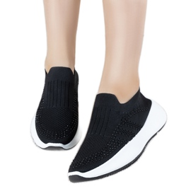 Adidași adezivi negri Lolly negru Adidași adezivi negri Lolly negru