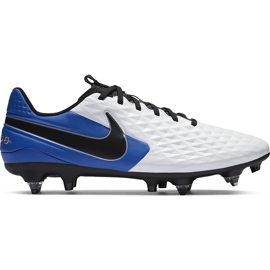 Pantof de fotbal Nike Tiempo Legend 8 Academy Sg Pro Ac AT6014 104 albastru alb
