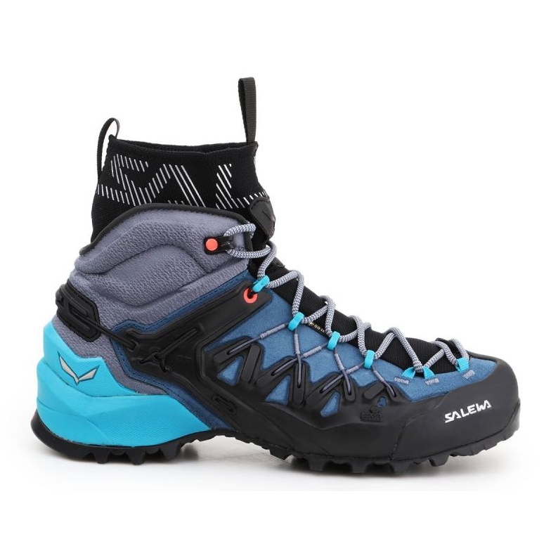 Pantofi de trekking Salewa Ws Wildfire Edge Mid Gtx W 61351-8975 albastru