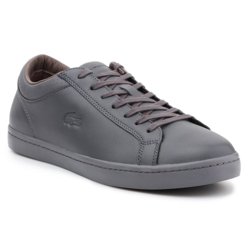 Lacoste Straightset 4 Srm Gry Leather M 30SRM4015 gri