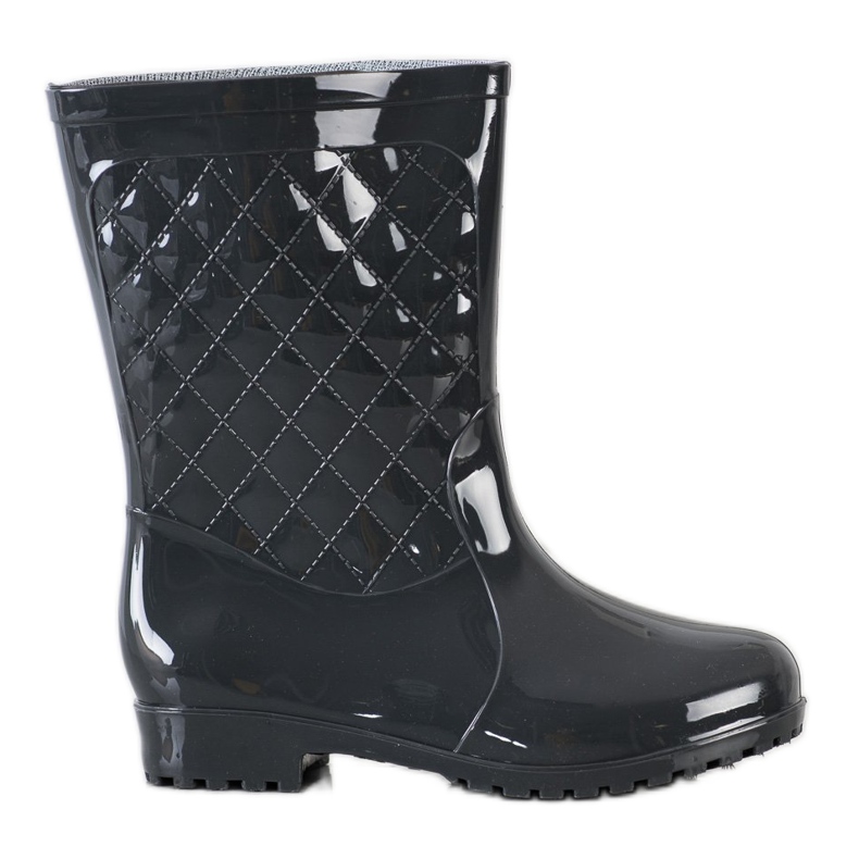 Bona Welly matlasat Wellies negru
