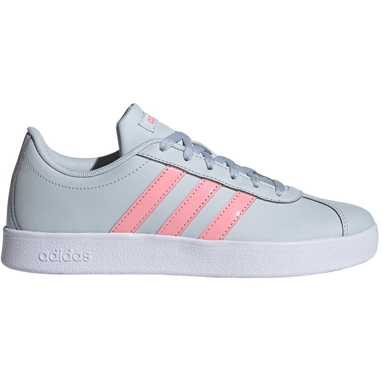 Pantofi copii Adidas Vl Court 2.0 K albastru-roz FY9151