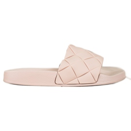 Seastar Papuci confortabili din cauciuc bej Seastar Papuci confortabili din cauciuc bej