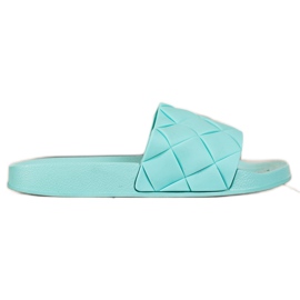 Seastar Papuci confortabili din cauciuc verde Seastar Papuci confortabili din cauciuc verde