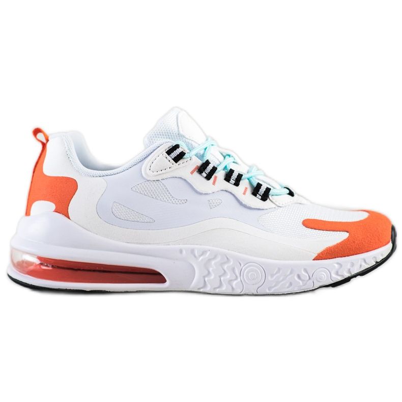 SHELOVET Adidași din material textil alb multicolor SHELOVET Adidași din material textil alb multicolor