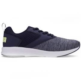 Încălțăminte pentru copii Puma Nrgy Comet bleumarin 190675 17 albastru marin verde