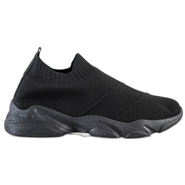 SHELOVET Încălțăminte confortabilă negru SHELOVET Încălțăminte confortabilă negru