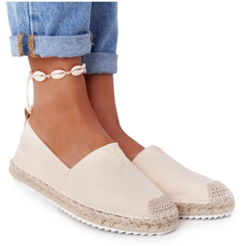 Espadrile pe talpă împletită Big Star HH274501 Bej