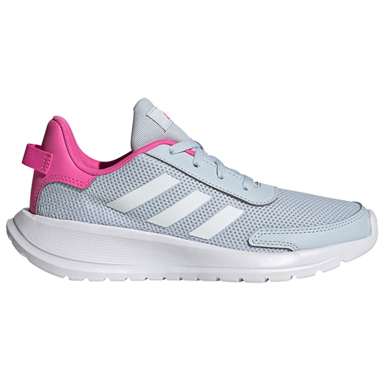 Pantofi copii Adidas Tensaur Run K gri-roz FY7288