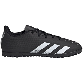 Ghete de fotbal Adidas Predator Freak.4 Tf FY1046 negru negru Ghete de fotbal Adidas Predator Freak.4 Tf FY1046 negru negru